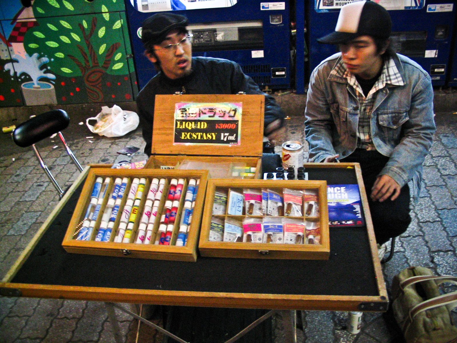 Center Gai Fake Drug, Shibuya 2004